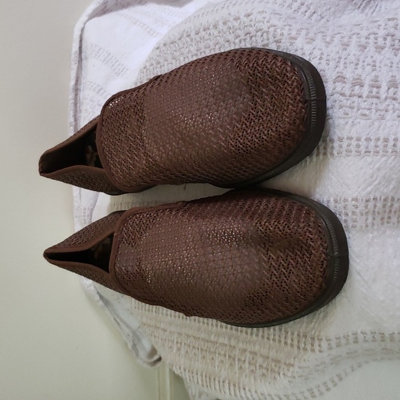 Kinsman Vintage Mesh Slip on Shoes Loafers Mens Size 10, Brown Made In USA. main image 7